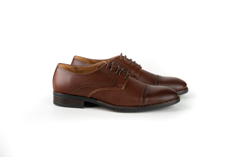Pantofi Elegant Barbati Maro din Piele naturala 1009