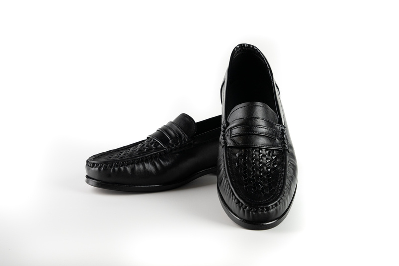 Mocasini Casual Barbati Negru din Piele naturala 1029