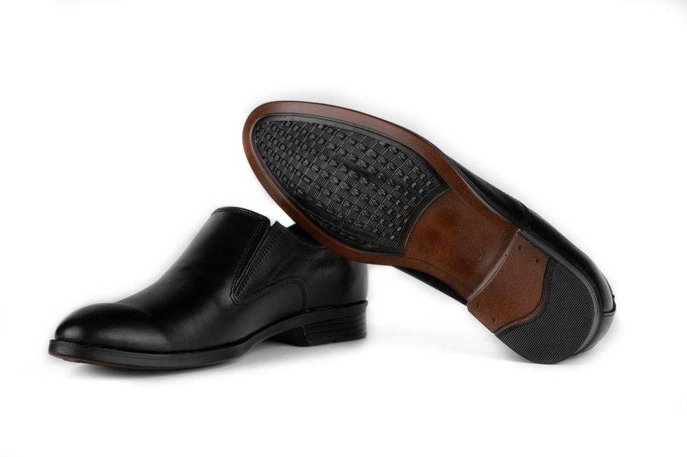 Pantofi Elegant Barbati Negru Din Piele Naturala 1057