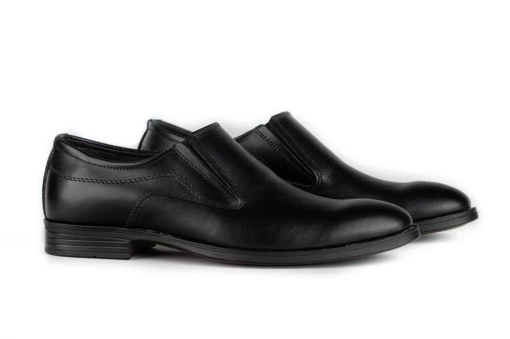Pantofi Elegant Barbati Negru Din Piele Naturala 1057