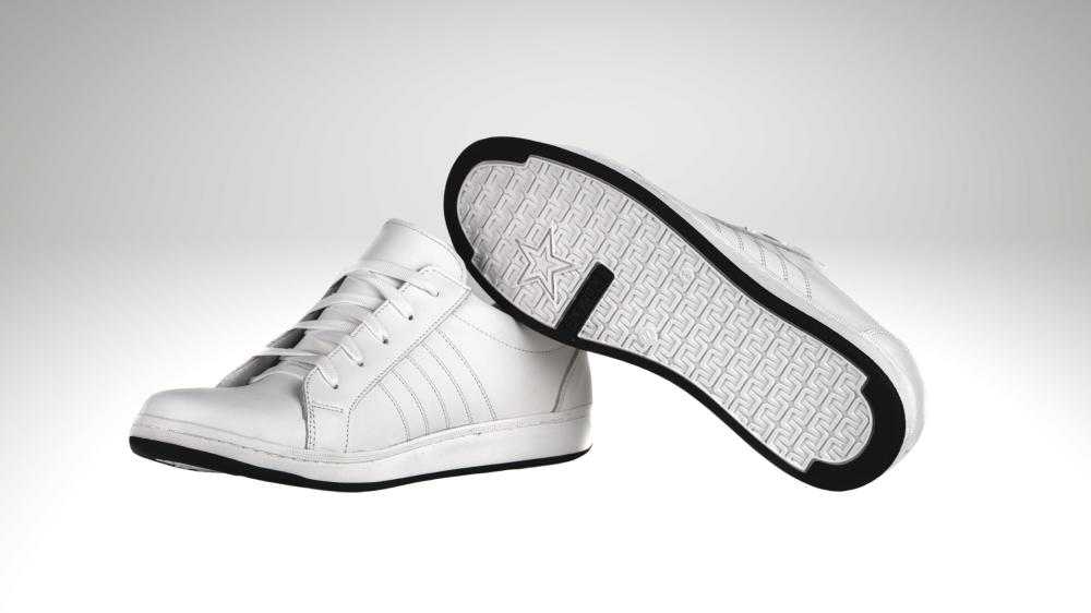 Pantofi Casual Barbati Alb din Piele naturala 1054